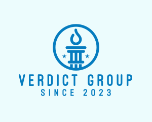 Legal Service Jury  logo design