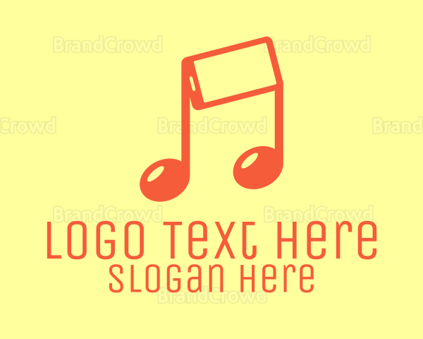 Mobile Musical Note Logo