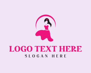 Lady - Lady Dress Boutique logo design