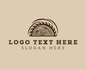 Logger - Sawmill Woodcutter Carpentry logo design