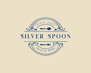 Cutlery Kitchen Restaurant logo design