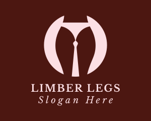 Legs - Sexy Bikini Body Lingerie logo design