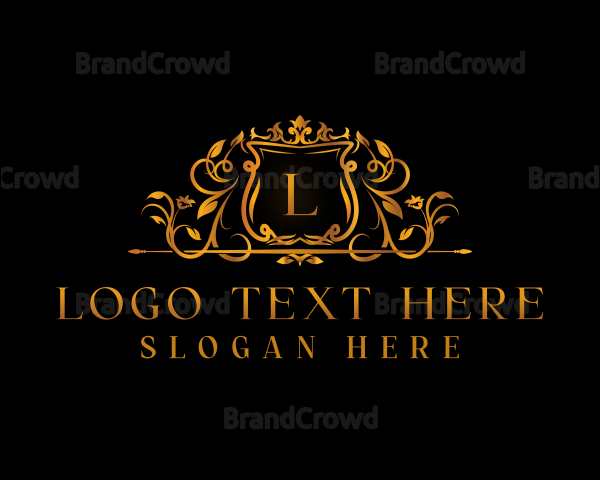 Luxury Floral Ornament Logo