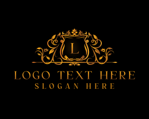 Royal - Luxury Floral Ornament logo design