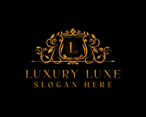 Luxury Floral Ornament logo design