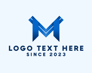 Letter - Real Estate Construction Business Letter M logo design