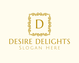 Square Elegant Frame logo design