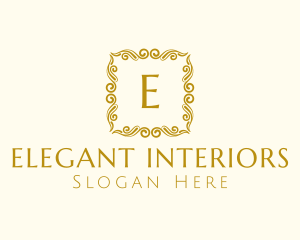 Square Elegant Frame logo design