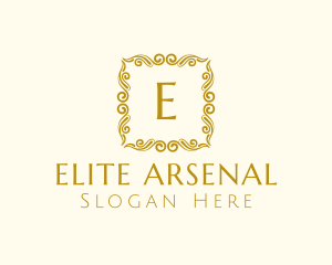 Square Elegant Frame logo design