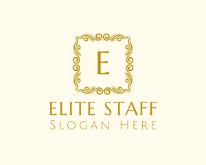 Square Elegant Frame logo design