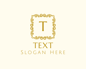 Square Elegant Frame logo design