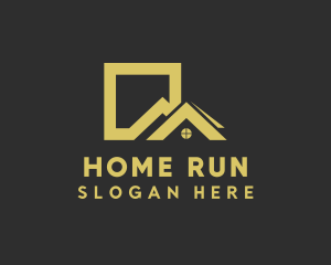 Home Renovation Roof logo design