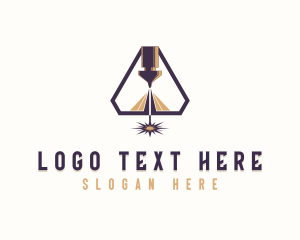 Laser Cutter - Industrial CNC Laser Manufacturer logo design