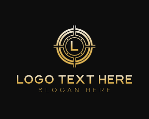 Lock - Blockchain Crypto Token logo design