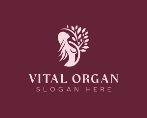 Organic Feminine Beauty logo design