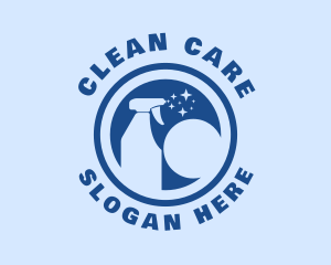 Hygienic - Spray Bottle Cleaner logo design