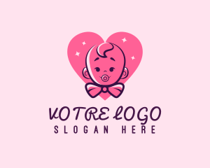 Maternity - Cute Baby Love logo design