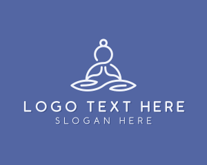 Wellness Yoga Holistic Logo