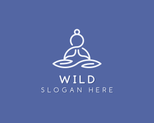 Wellness Yoga Holistic Logo