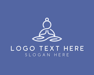 Therapeutic - Wellness Yoga Holistic logo design