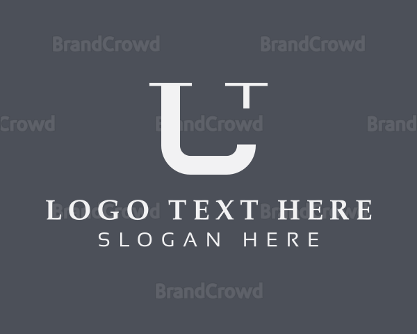 Legal Notary Letter U Logo