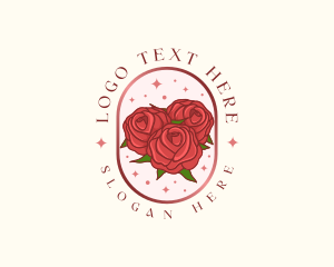 Rose Flower Bloom Logo