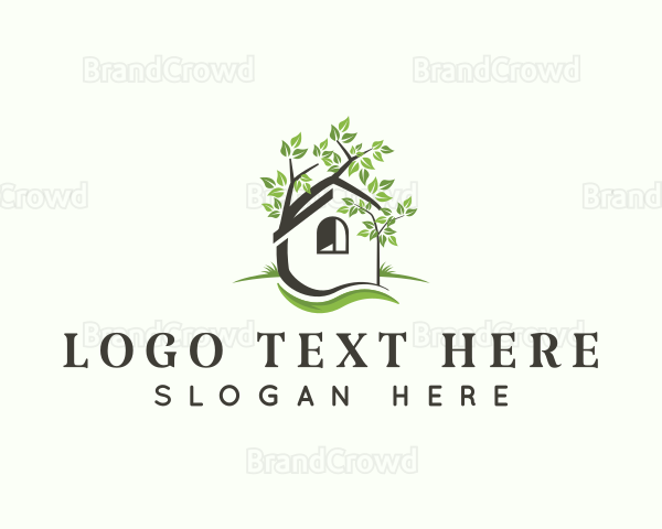 House Tree Landscaping Logo