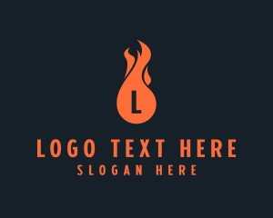 Fire - Fire Burning Flame logo design