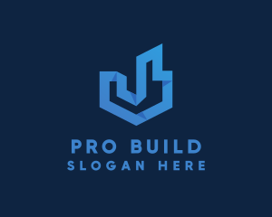 Modern Property Building logo design