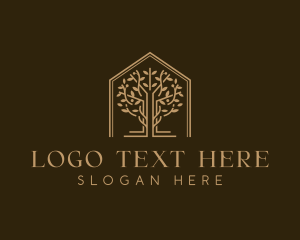 Gardening - Botanical Horticulture Tree logo design