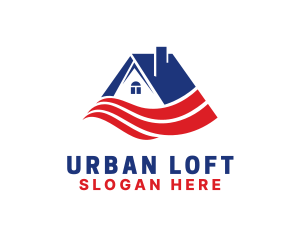Loft - Housing Realty Broker logo design