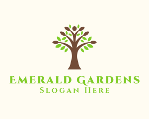 Organic Tree Wellness  logo design