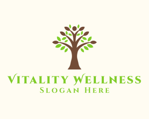 Organic Tree Wellness  logo design