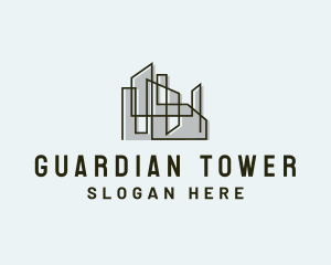 Architecture Property Tower logo design