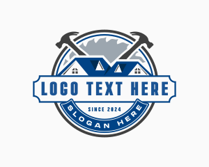 Roofing - Handyman Hammer Remodeling logo design