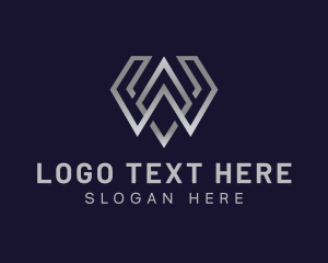 Entertainment - Professional Premium Company Letter W logo design