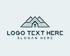 Interior Designer - Repair Roof Construction logo design