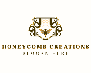 Apothecary Honey Bee logo design