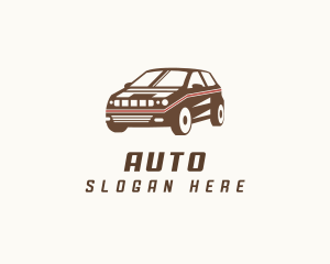 SUV Car Auto Detailing logo design