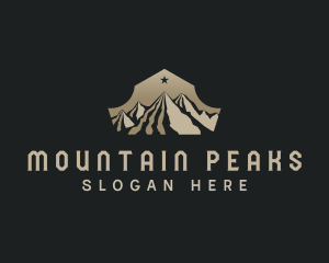 Himalayas - Mountain Destination Outdoor logo design