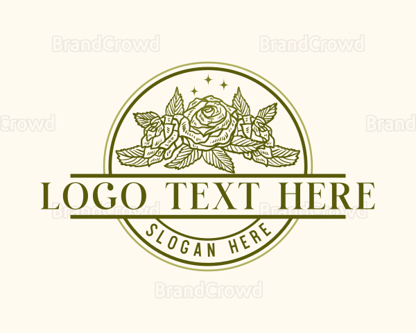 Flower Botanical Garden Logo