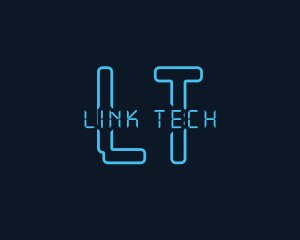 Futuristic Cyber Tech  logo design