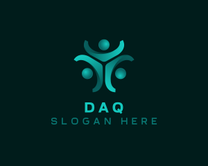 Humanitarian - People Organization Foundation logo design
