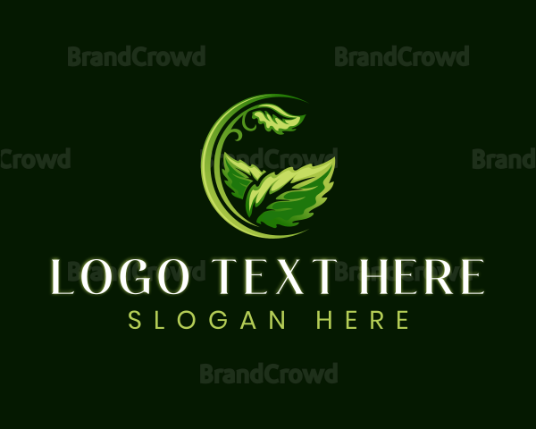 Lawn Leaf Gardening Logo