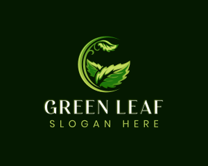 Lawn Leaf Gardening logo design