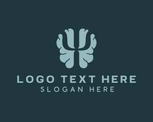 Psychotherapy - Brain Psychology Therapy logo design