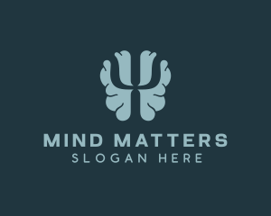 Brain - Brain Psychology Therapy logo design