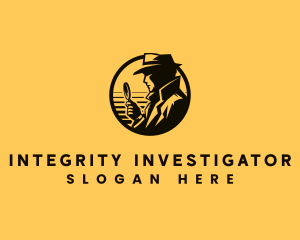 Investigator - Detective Man Investigator logo design