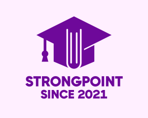 Academic - Academic Book Cap logo design