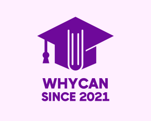 Graduate School - Academic Book Cap logo design